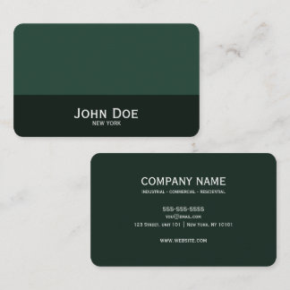 Carte De Visite TEXTE PERSONNALISÉ - Créez votre propre minimalist