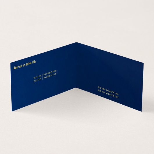 Carte De Visite Texte personnalisé et code QR | Contact complet |  (Intérieur)