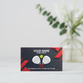 Carte De Visite 🎾Texte personnalisé, Smash & Serve Coach Padel P (Debout devant)