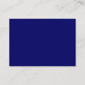 Carte De Visite Texte simple - Dp Navy (Dos)