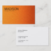 Carte De Visite Textile dégradé (Devant / Derrière)