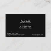 Carte De Visite Texturé (Dos)