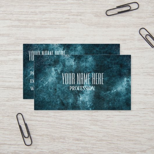 Carte De Visite texture Abstraite (Devant/Arrière en situation)