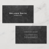 Carte De Visite Texture / Ardoise (Devant / Derrière)