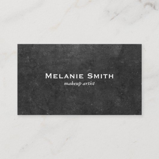 Carte De Visite Texture / Ardoise (Devant)