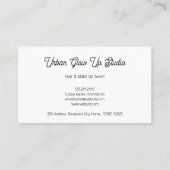 Carte De Visite Texture Arrière - plan en cuir (Dos)