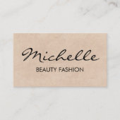 Carte De Visite Texture Arrière - plan simple | Professionnel (Devant)