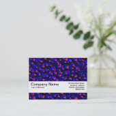 Carte De Visite Texture Band V2 - Abstrait 080716(2) (Debout devant)
