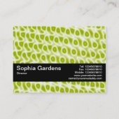 Carte De Visite Texture Band V2 - Abstrait 080716(8) (Dos)