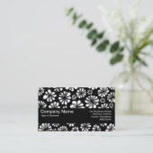 Carte De Visite Texture Band V2 - Fleurs (Debout devant)