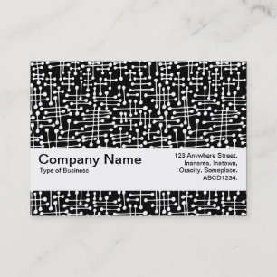 Carte De Visite Texture Band V2 - Taches connectées II