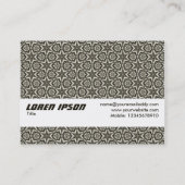 Carte De Visite Texture Bande 07 (Dos)