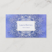 Carte De Visite Texture baroque de grunge de style (Devant)