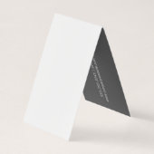 Carte De Visite Texture (beige) (Dos)