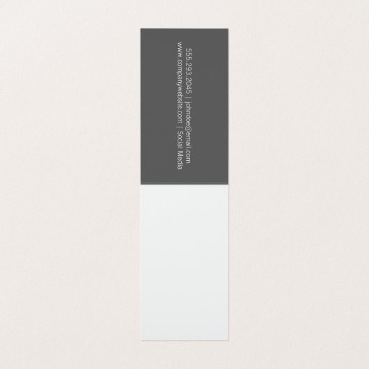 Carte De Visite Texture (beige) (Intérieur déplié)