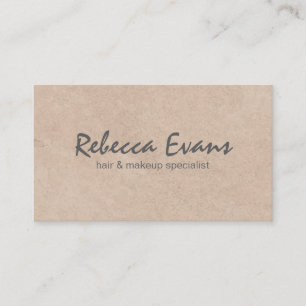 Carte De Visite Texture (beige)