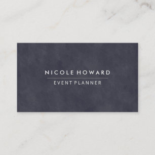Carte De Visite Texture bleu violet profond