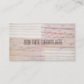 Carte de visite texture bois aspect industriel (Devant)