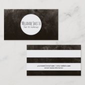 Carte De Visite Texture Brown (Devant / Derrière)