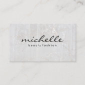 Carte De Visite Texture cursive | Roche de l'ardoise (Devant)