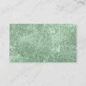 Carte De Visite Texture d'arbre de bouleau - vert clair (CCFFCC) (Dos)