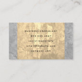 Carte De Visite Texture de granit à deux tons (Dos)