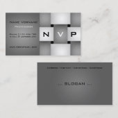 Carte De Visite Texture de Kachel (Devant / Derrière)