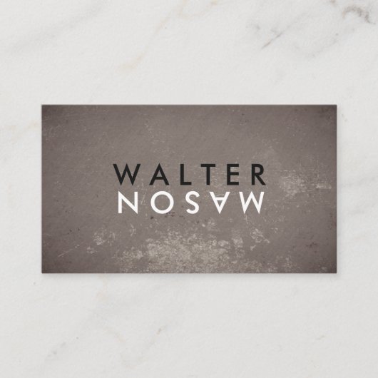 Carte De Visite Texture de la feuille à lèvres (Devant)