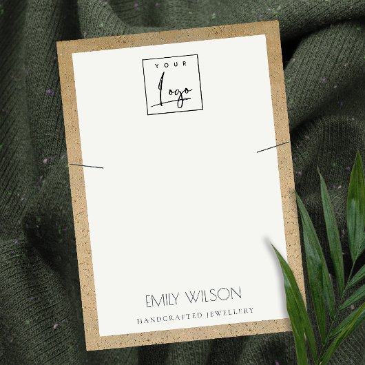 CARTE DE VISITE TÉXTURE DE LA TÉXTURE DE TERRACOTTE AFFICHAGE DU L