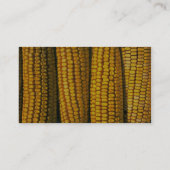 Carte De Visite Texture de maïs (Dos)