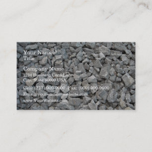 Carte De Visite Texture de petit rocher proche
