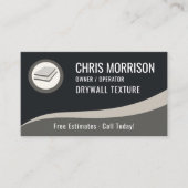 Carte De Visite Texture de placoplâtre professionnel (Devant)