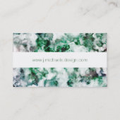 Carte De Visite Texture de quartz marbré (Dos)