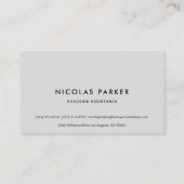 Carte De Visite Texture de route goudronnée (Dos)