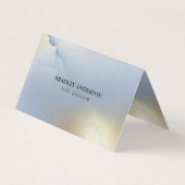 Carte De Visite Texture d'encre d'alcool (Devant)