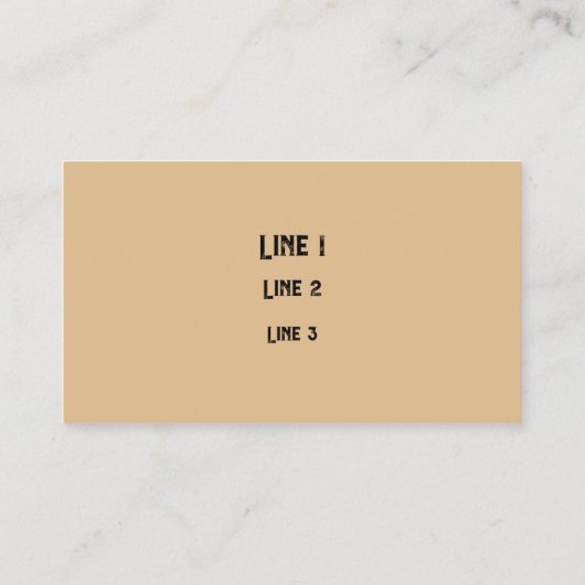 Carte De Visite Texture du grain de bois (Dos)