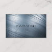 Carte De Visite Texture en acier écaillé (Devant)