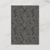 Carte De Visite Texture en béton (Dos)