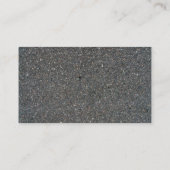 Carte De Visite Texture en béton avec petites pierres (Dos)