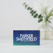 Carte De Visite Texture en béton moderne professionnelle (Debout devant)