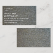 Carte De Visite Texture en béton transparent (Devant / Derrière)