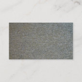 Carte De Visite Texture en béton transparent (Dos)