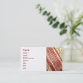 Carte De Visite Texture en bois (Debout devant)