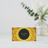 Carte De Visite texture géométrique abstraite de poligonal (Debout devant)