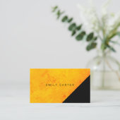 Carte De Visite Texture géométrique minimaliste (Debout devant)