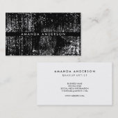 Carte De Visite Texture Grunge (Devant / Derrière)