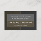 Carte De Visite Texture imitation béton  (Dos)