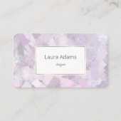 Carte De Visite Texture impétueuse de courses (Devant)