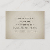 Carte De Visite Texture minimaliste (Dos)