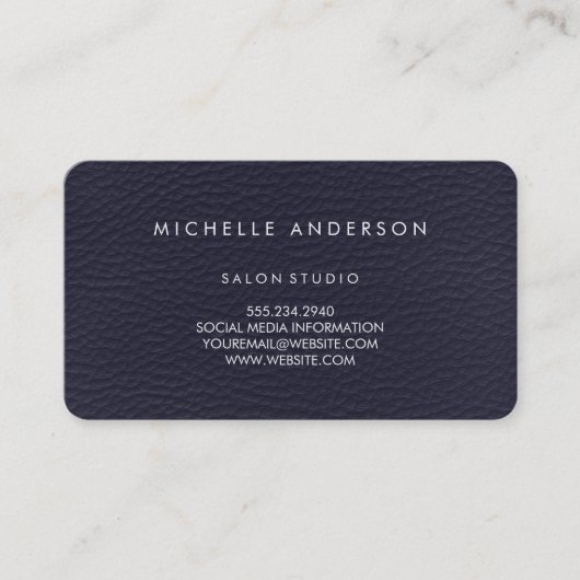 Carte De Visite Texture minimaliste (Devant)